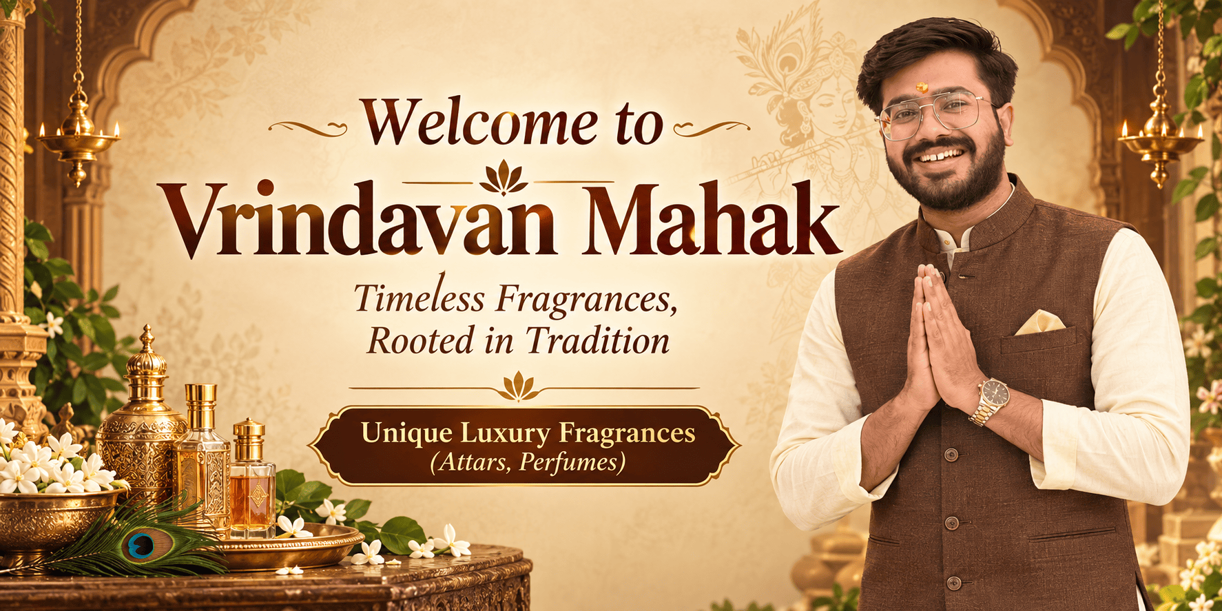 Vrindavan Mahak Special Offer Banner