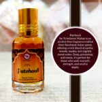 Patchouli Roll On Attar By Vrindavan Mahak | Earthy Musky Scent | Southeast Spice Blend | 12ml | Alcohol Free - Image 2