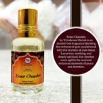 Kesar Chandan Roll On Attar By Vrindavan Mahak | Bold Blend of Saffron & Sandalwood | Alcohol Free | 12ml - Image 2