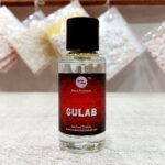 Gulab Perfume by Vrindavan Mahak – 50 ml Soft Floral Fragrance with Musk and Classic Red Rose