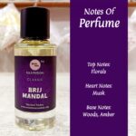 Brij Mandal Perfume by Vrindavan Mahak | 50ml Long Lasting Devotional Fragrance with Floral Woody Musk - Image 2