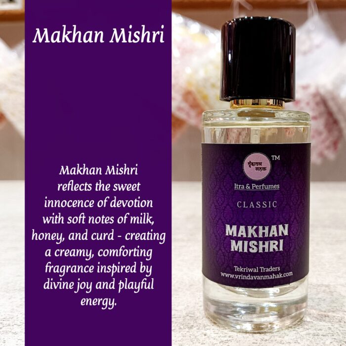 Makhan Mishri Perfume by Vrindavan Mahak | Sweet Creamy Scent Inspired by Milk And Honey - Image 3