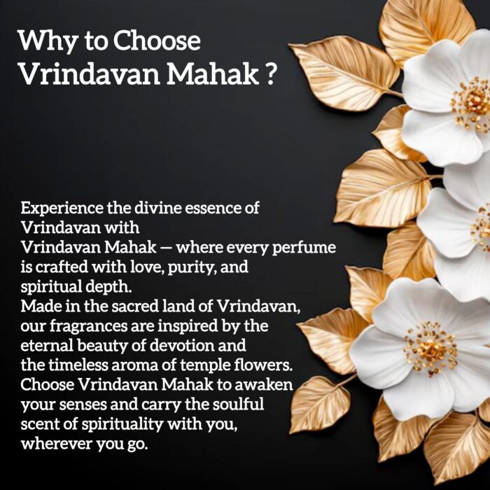Chandan Perfume by Vrindavan Mahak | Classic Sandalwood Fragrance Spray | Long-Lasting Divine Aroma | 50ml - Image 2