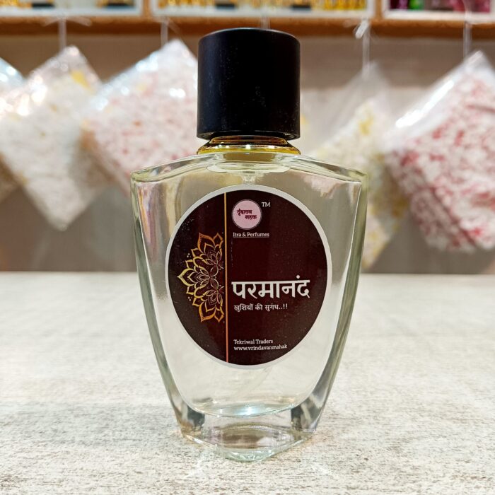 Parmanand Perfume by Vrindavan Mahak – Floral & Woody Aroma with Hints of Amber, Oudh & Fruity Notes - Image 1