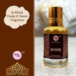 Madhavam Roll On Attar by Vrindavan Mahak – Saffron, Oudh, Fruits, Sandal & Florals in Soft Aroma - Image 3