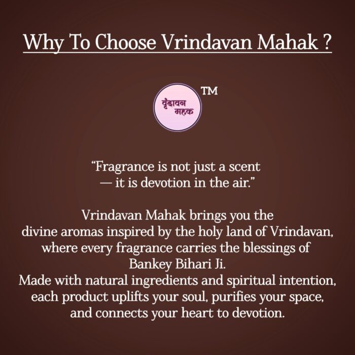 Panchamrit Perfume By Vrindavan Mahak - Made With Milk, Curd, Honey, Makkhan & Rose - Image 4