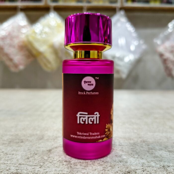 Vrindavan Mahak Lily Perfume – Long Lasting Pink Lily Floral Fragrance for Elegance & Charm - Image 1