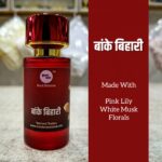 Vrindavan Mahak Bankey Bihari Perfume – Long Lasting Lily & White Musk Soft Floral Fragrance - Image 3