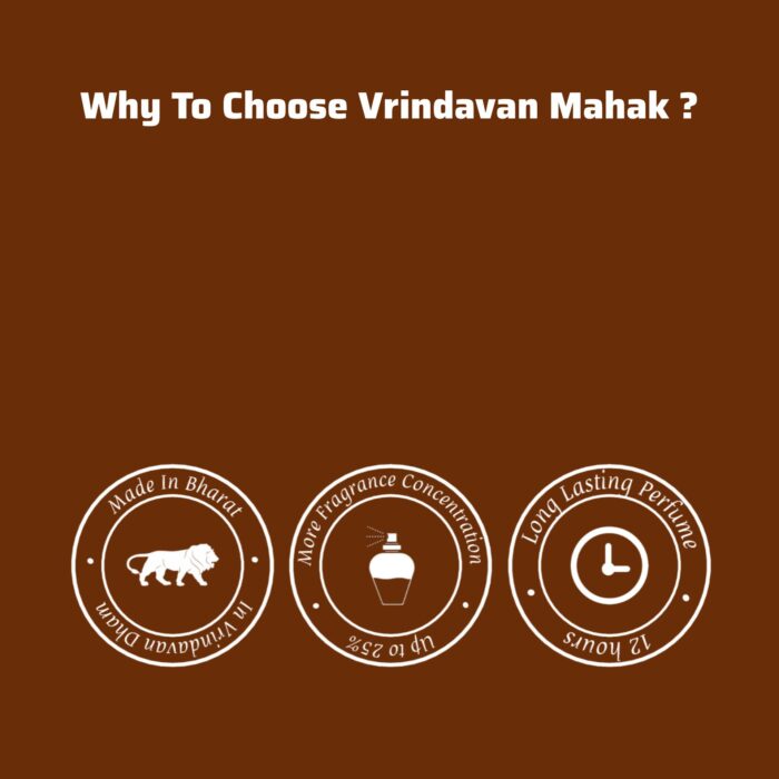 Vrindavan Mahak Patchauli Perfume – Long Lasting Earthy Patchouli & Woody Fragrance for Strength - Image 4