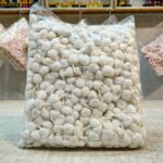 White Diya Batti 200 gm | Pure Cotton Moti Batti for Pooja, Aarti & Festival Diyas | Bright & Long Burn