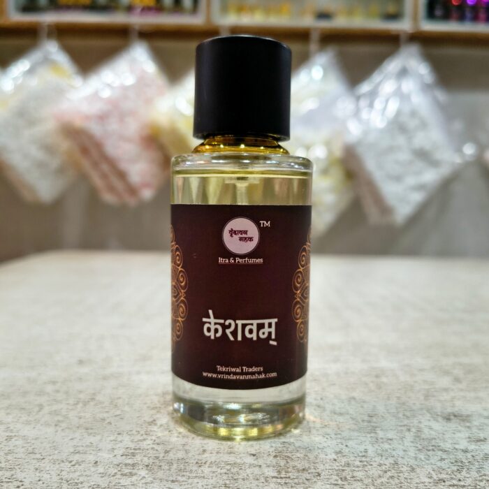Keshavam Perfume | 50ml Divine Perfume with Saffron, Rose, Herbs, Sandalwood & Amberwood for Spiritual Aura - Image 1