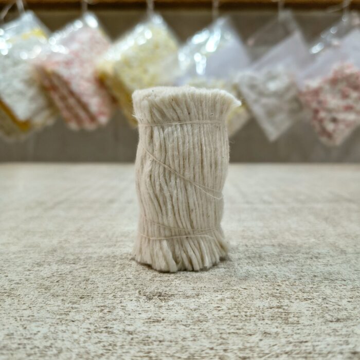365 Diya Batti Long Wicks | Pure Cotton Jyot for Sawan Rituals & Lighting Diyas in Yamuna Ji Devotion - Image 1