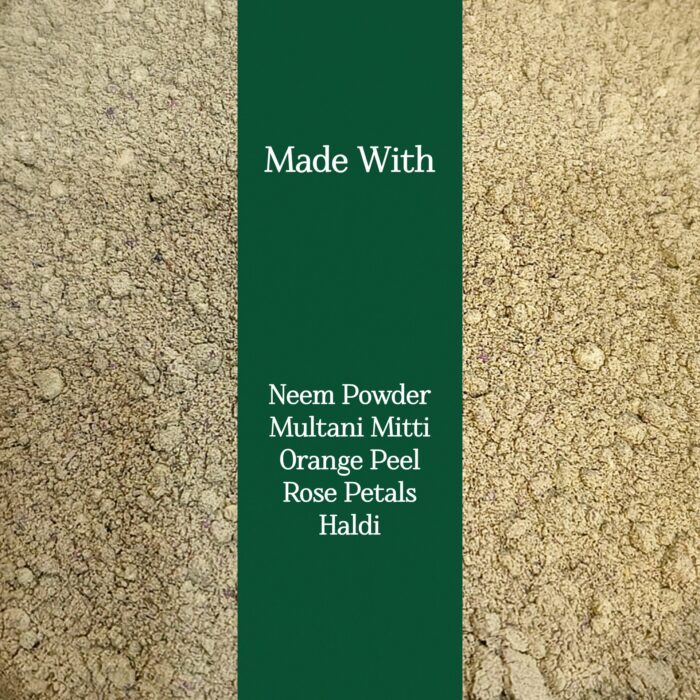 Neem Ubtan | Herbal Ayurvedic Powder | Natural & Handmade | Pure Cleansing Care - Image 2