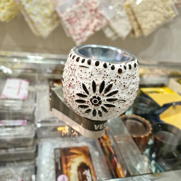 Elegant Glowing Kapoor Dani with Fancy Light Effect | Stylish Aromatic Diffuser for Serene Ambience - Image 3