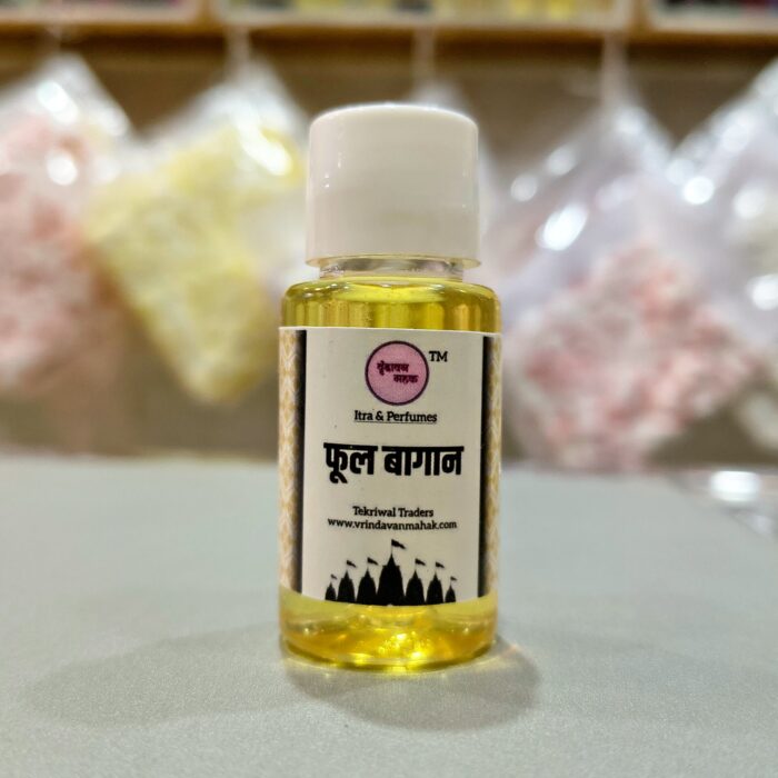 Vrindavan Mahak Phool Bagan Diffuser Oil – Floral Aroma of Vrindavan Gardens with Fresh Rose Essence - Image 1