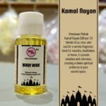 Vrindavan Mahak Kamal Nayan Diffuser Oil – Lotus, Rose & Oud Blend for Divine Serenity and Devotion - Image 2