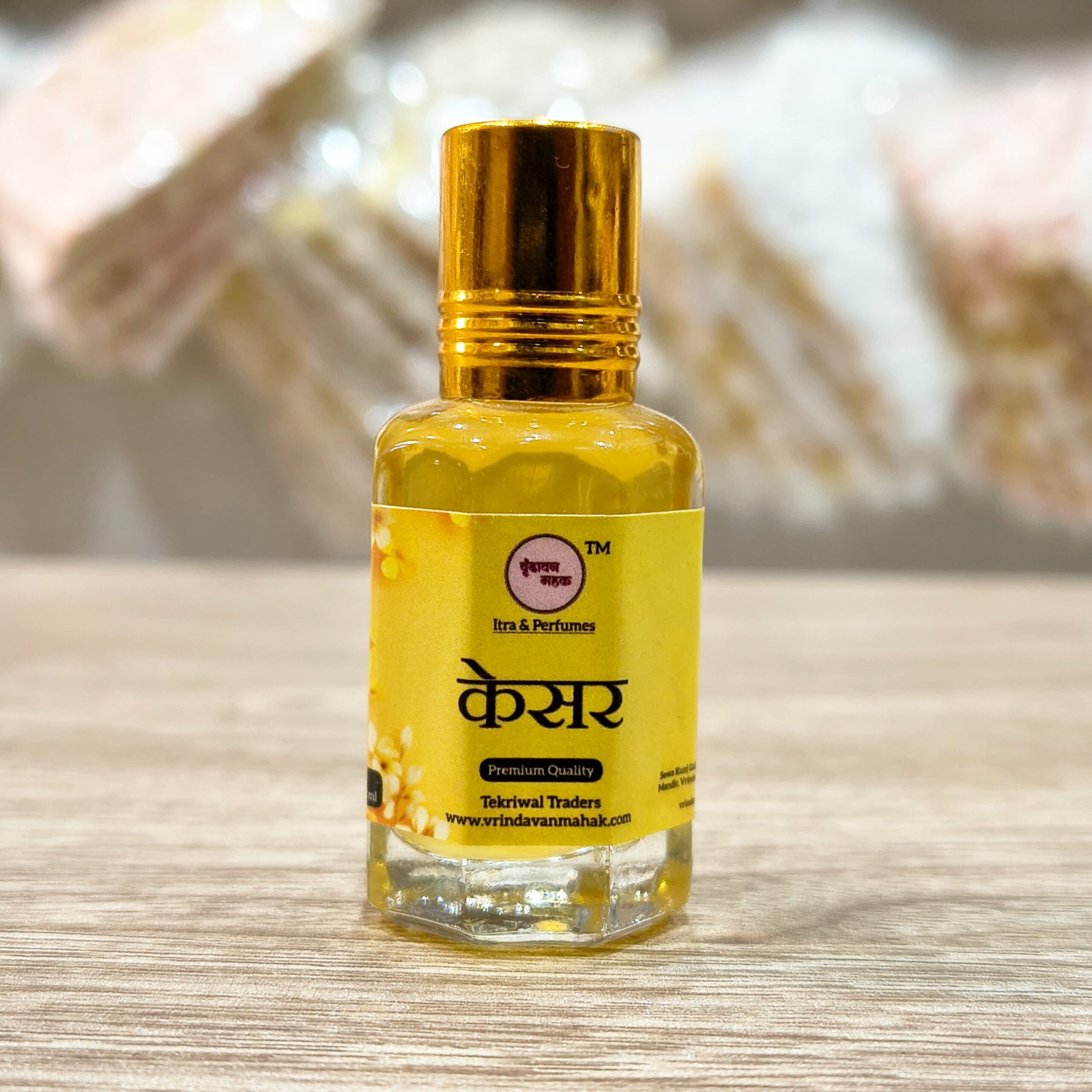 2025/10/1001293526-scaled.jpg Kesar Roll On Attar | Warm, Rich Saffron Aroma of Vrindavan, Sweet, Smooth & Inviting Fragrance - Image 1