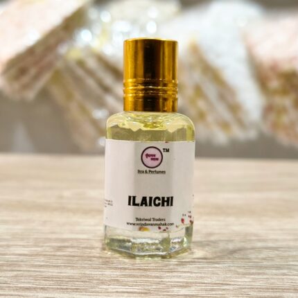 Ilaichi Roll On Attar | Fresh, Sweet Cardamom Aroma, Warm & Inviting Fragrance for Daily Use