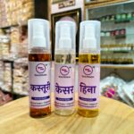 Winter Spiritual Perfume Trio | Kesar | Hina | Kasturi | 100ml Each | Premium Long Lasting Fragrances