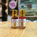 Natural Kesar & Hina Itra | 6ml Each | 100% Pure Attars | Ideal for Thakur Ji Ang Sewa & Daily Spiritual Use