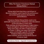 Vrindavan Mahak Sadhna 4 in 1 Dhoop Sticks | 4 Floral Fragrances | Bamboo-less & Charcoal-free | For Daily Pooja & Meditation - Image 4