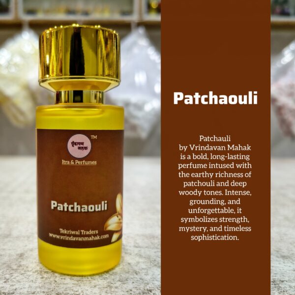 Patchauli Perfume by Vrindavan Mahak. Spicy Fragrance