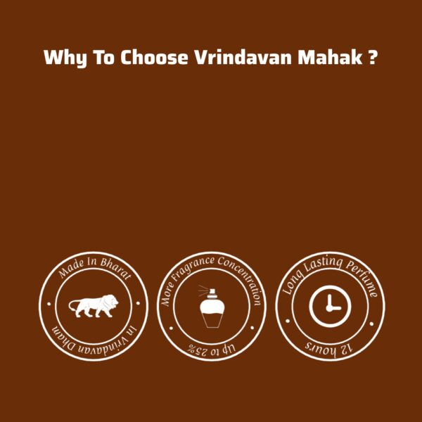 Why choose Vrindavan Mahak perfumes luxurious aromatic blends inspired by traditional perfumery.