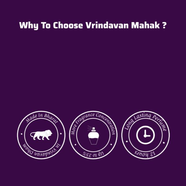 Why choose Vrindavan Mahak perfumes luxurious aromatic blends inspired by traditional perfumery.