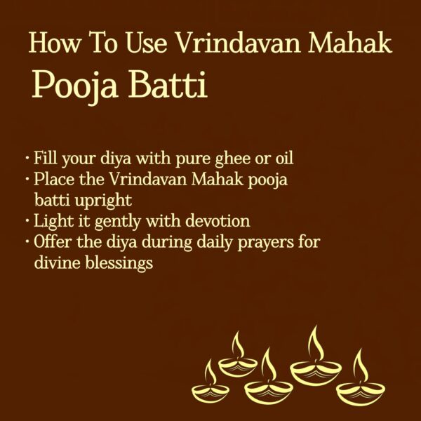 Yellow Diya Batti 90 gm | Pure Cotton Chhoti Batti for Pooja, Aarti & Festival Diyas | Bright & Steady Flame - Image 3