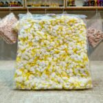 Yellow Diya Batti 90 gm | Pure Cotton Chhoti Batti for Pooja, Aarti & Festival Diyas | Bright & Steady Flame