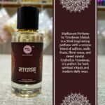 Madhavam Perfume | 50ml Sacred Perfume with Saffron, Oudh, Fruits, Florals & Sandal for Divine Daily Rituals - Image 3