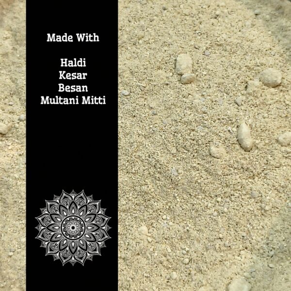 Big Jar Ubtan with Besan, Haldi, Kesar, Multani Mitti | Natural Herbal Blend for Divine Snan - Image 3