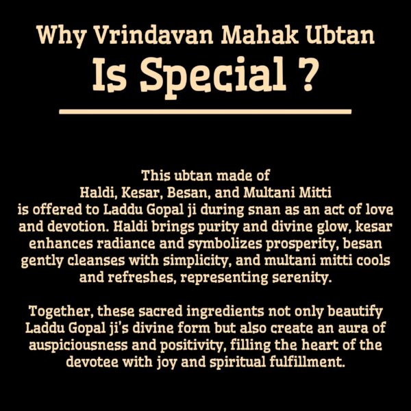 Big Jar Ubtan with Besan, Haldi, Kesar, Multani Mitti | Natural Herbal Blend for Divine Snan - Image 5