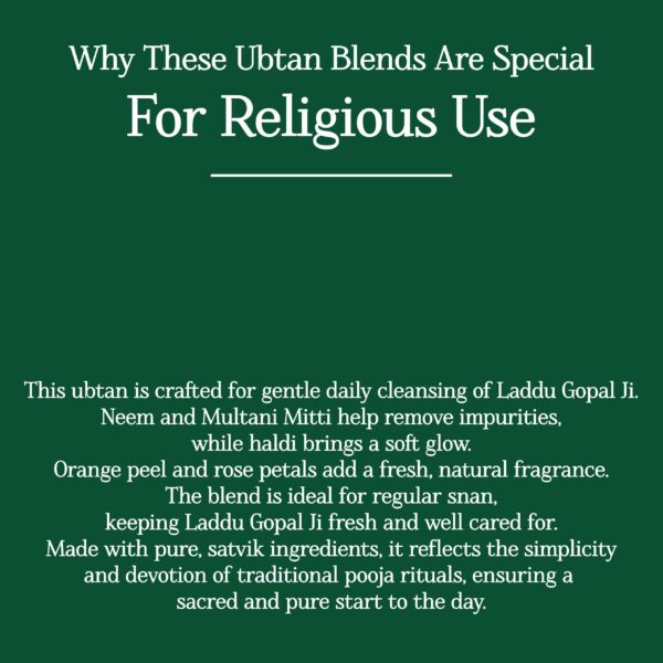 Neem Ubtan | Herbal Ayurvedic Powder | Natural & Handmade | Pure Cleansing Care - Image 5