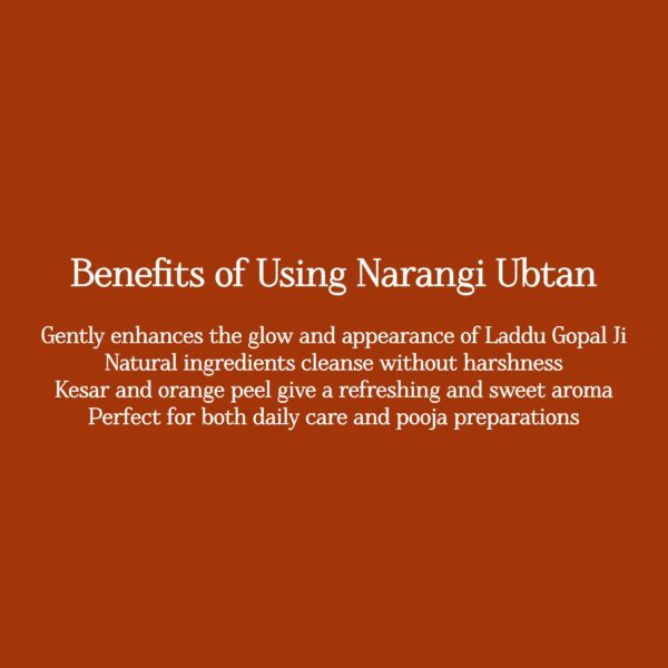 Narangi Ubtan | Natural Orange Peel Herbal Powder | Handmade & Ayurvedic | Refreshing Care - Image 3