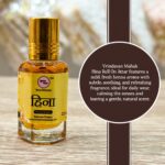 Hina Roll On Attar | Mild, Fresh Henna Aroma of Vrindavan, Subtle, Soothing & Refreshing Fragrance - Image 2