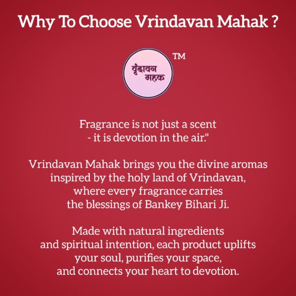 Shyam Ras Roll On Attar by Vrindavan Mahak | Divine Sandal, Rose, Amber, Musk, Woods & Kesar | 12 ML - Image 4