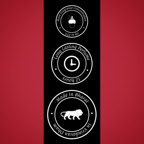 Shyam Ras Perfume by Vrindavan Mahak | Divine Blend of Sandal, Rose, Amber, Musk, Woods & Kesar - Image 4