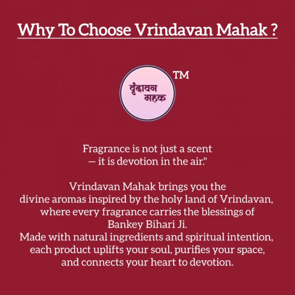 Vrindavan Mahak Phool Bangla Itra | Inspired By Bankey Bihari Ji Phool Bangla | Floral Fragrance | 8 ml - Image 5