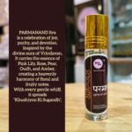 Vrindavan Mahak Parmanand Itra | Sweet Fragrance of Pink Lily, Oudh, Amber, Pear & Rose | 8 ml - Image 2