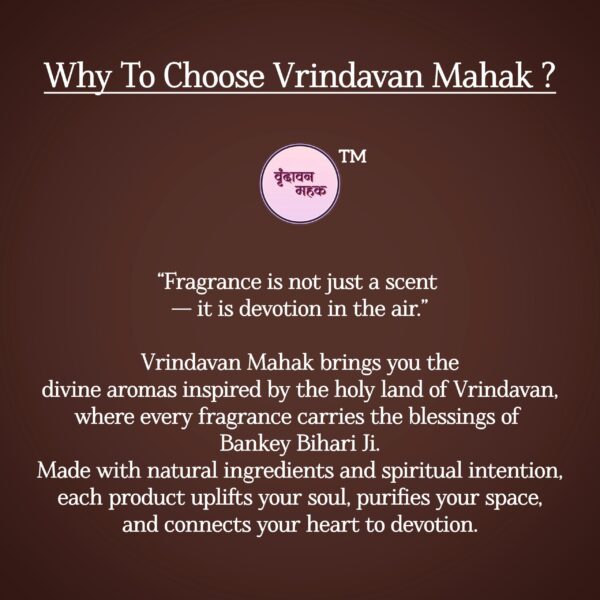 Madhuvan Perfume 100ml | Fruity Floral Tropical Scent - Vrindavan Mahak - Image 4
