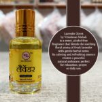 Lavender Roll On Attar | Calm, Fresh Lavender Bloom of Vrindavan, Soothing Sweet Floral Fragrance - Image 2