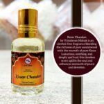 Kesar Chandan Roll On Attar By Vrindavan Mahak | Blend of Saffron & Sandalwood | Alcohol Free - Image 2