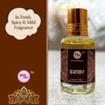 Prabhakar Roll On Attar by Vrindavan Mahak – Pepper, Rose, Oudh & Lotus in Mild Spicy Fragrance - Image 3