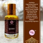 Sudhakar Roll On Attar by Vrindavan Mahak – Amber, White Musk, Rose & Sandal in Warm Musky Scent - Image 2