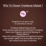 Why choose Vrindavan Mahak perfumes natural long-lasting fragrance for personal and spiritual use