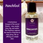 Panchfool Perfume by Vrindavan Mahak | 50ml Floral Blend with Rose, Sandalwood, Lotus, Lily, Amber - Image 3