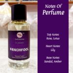 Panchfool Perfume by Vrindavan Mahak | 50ml Floral Blend with Rose, Sandalwood, Lotus, Lily, Amber - Image 2