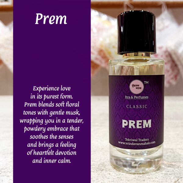 Prem Perfume by Vrindavan Mahak | Soft Floral Musk with a Powdery Whisper of Devotion and Calm - Image 3