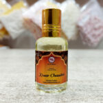Kesar Chandan Roll On Attar By Vrindavan Mahak | Blend of Saffron & Sandalwood | Alcohol Free